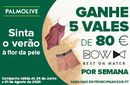 Sinta o verão à flor da pele - Ganhe vales de 80€ da BOW Best on Water